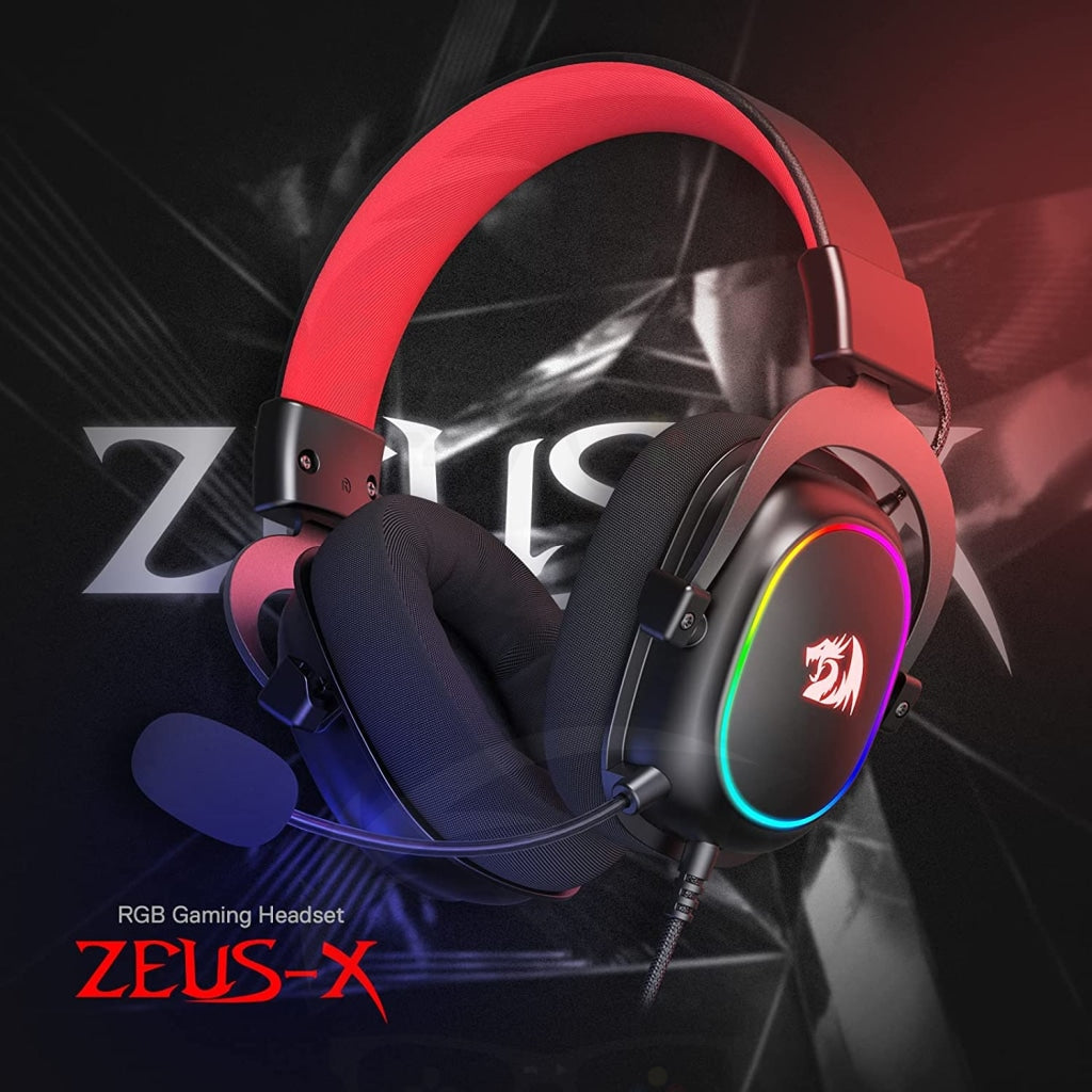 Redragon Zeus X H510-RGB Wired Surround Sound Gaming Headset Redragon Zeus X H510-RGB Wired Surround Sound Gaming Headset